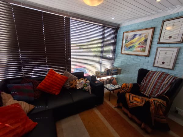 Interior photograph of Niel Victor's practice